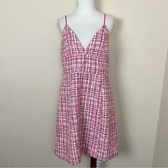 House of Harlow 1960 Pink Candy Tweed Dress - Picture 5 of 11